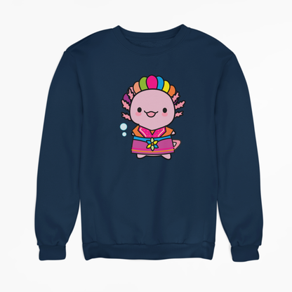 Sudadera Ajolote Mexicana Xo The Monster