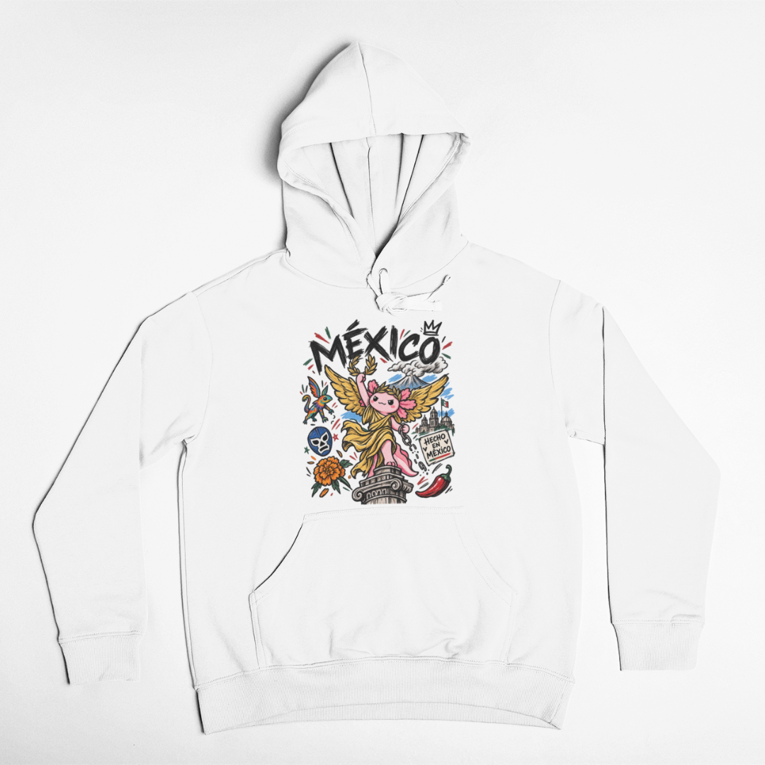 Hoodie Ajolotito Angel Unisex