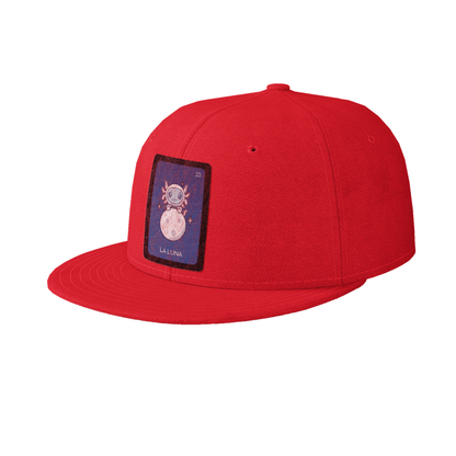 Gorra Unisex Plana Axoloteria La Luna Ajolote