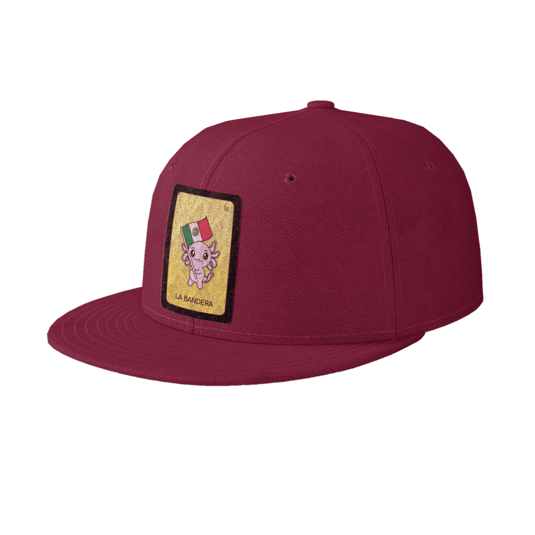 Gorra Unisex Plana Axoloteria La Bandera Ajolote