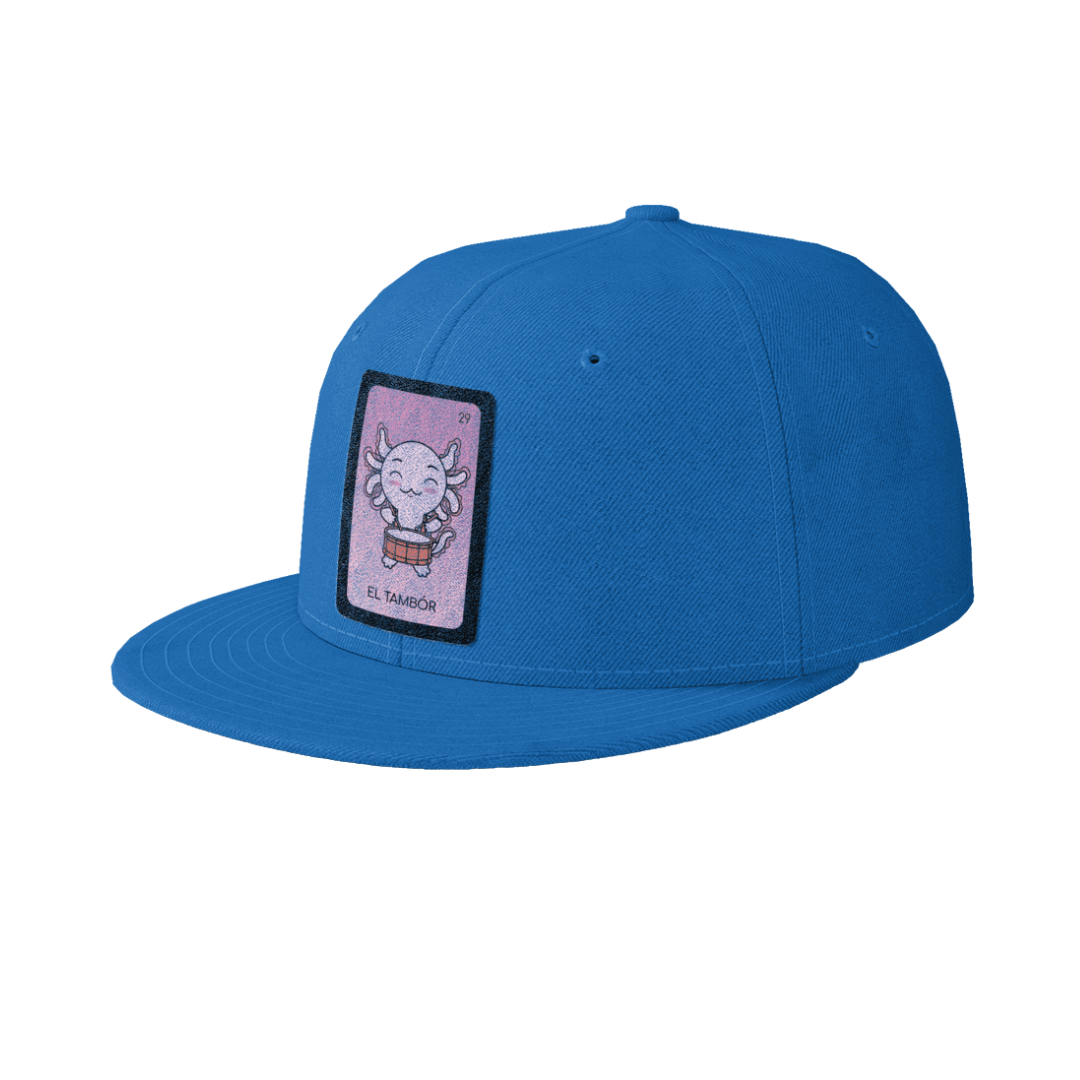 Gorra Unisex Plana Axoloteria El Tambor Ajolote