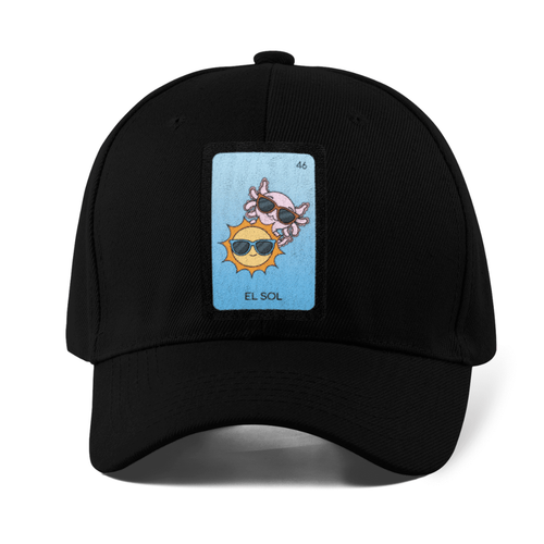 Gorra Unisex Curva Axoloteria El Sol Ajolote