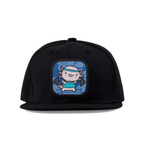 Gorra Unisex Plana Ajolote Fitness Xo The Monster