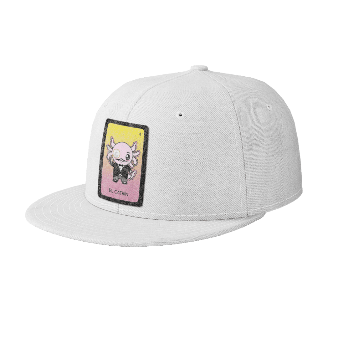 Gorra Unisex Plana Axoloteria El Catrín Ajolote