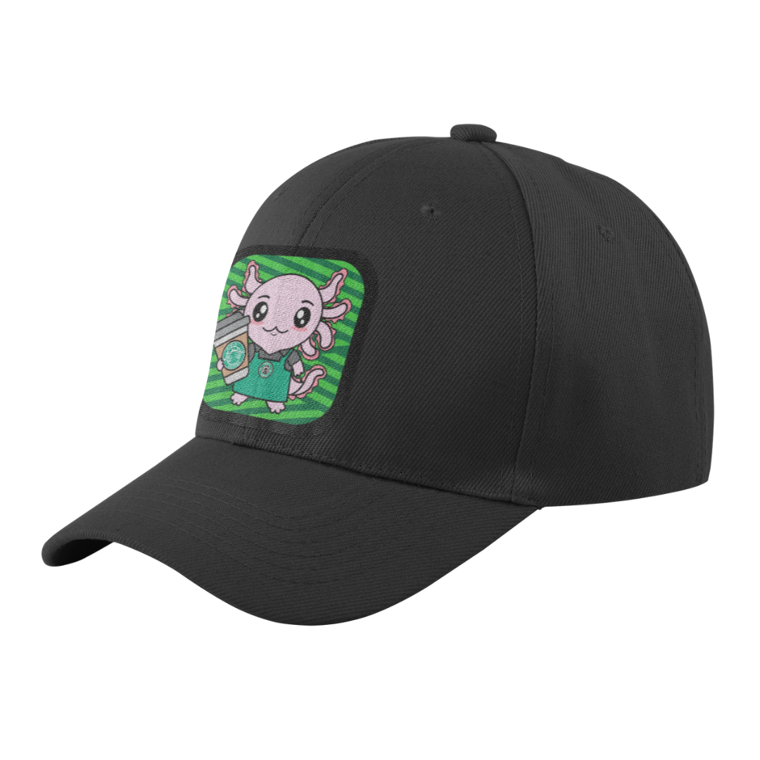 Gorra Unisex Curva Axolotzin Barista