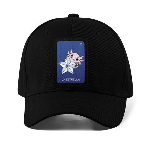 Gorra Unisex Curva Axoloteria La Estrella Ajolote