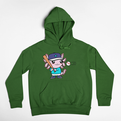 Hoodie Axolotzin Beisbolista Ajolote Unisex