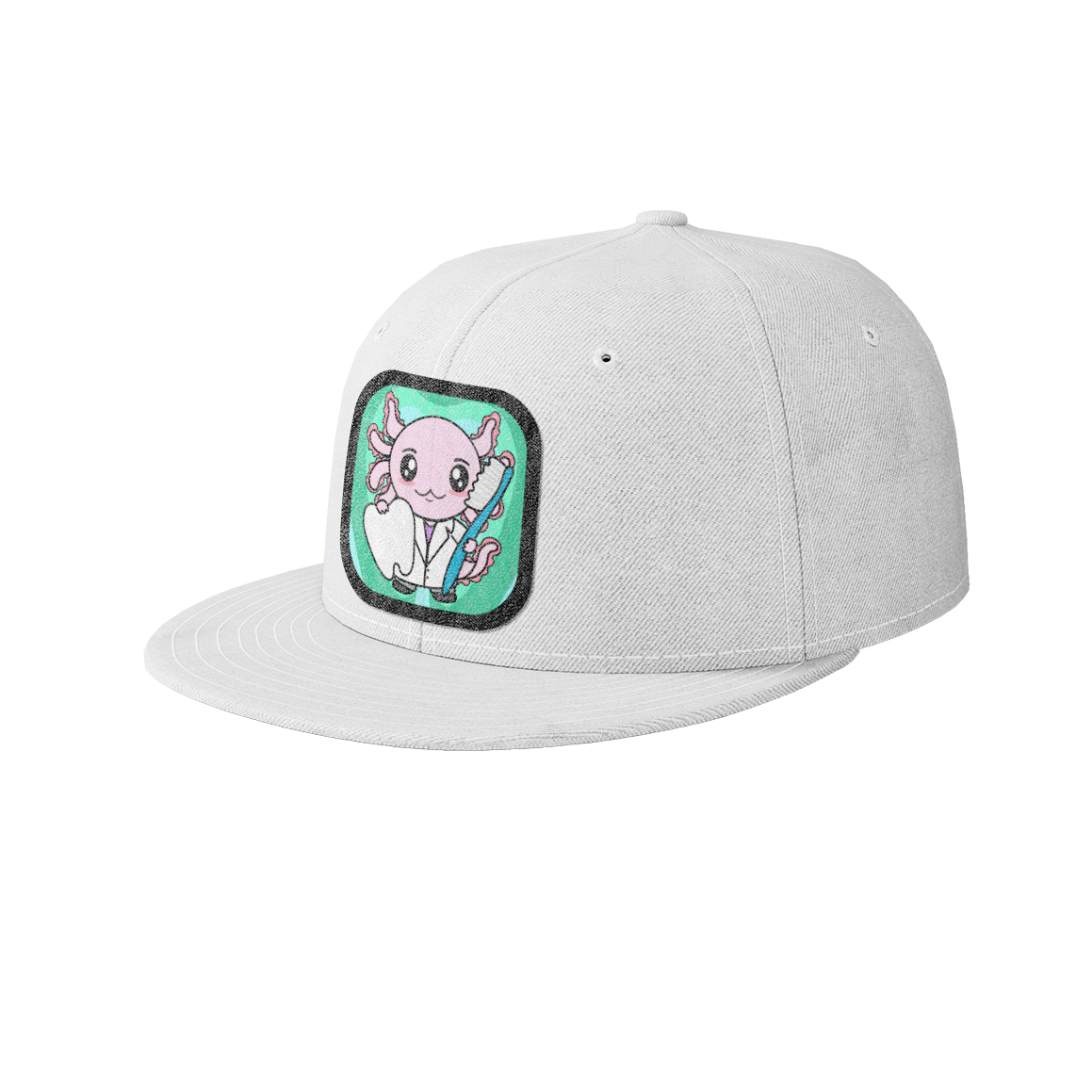 Gorra Unisex Plana Axolotzin Dentista