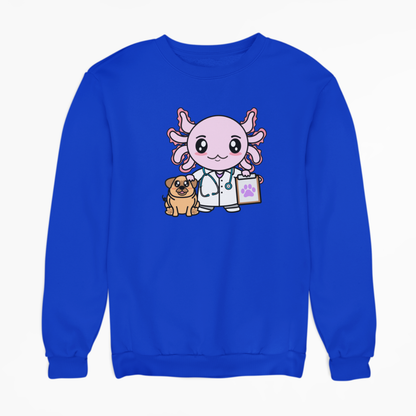 Sudadera Axolotzin Veterinario Ajolote Unisex