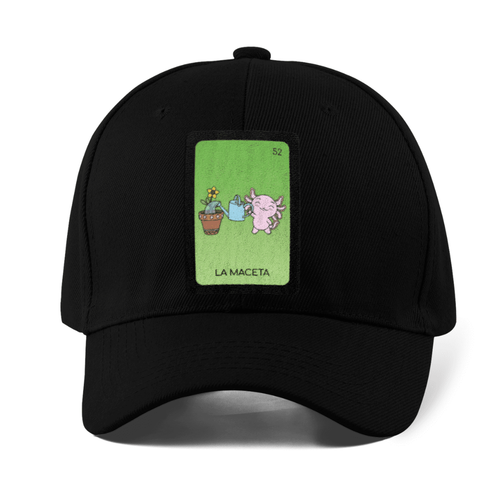 Gorra Unisex Curva Axoloteria La Maceta Ajolote