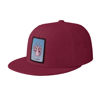 Gorra Unisex Plana Axoloteria Las Jaras Ajolote