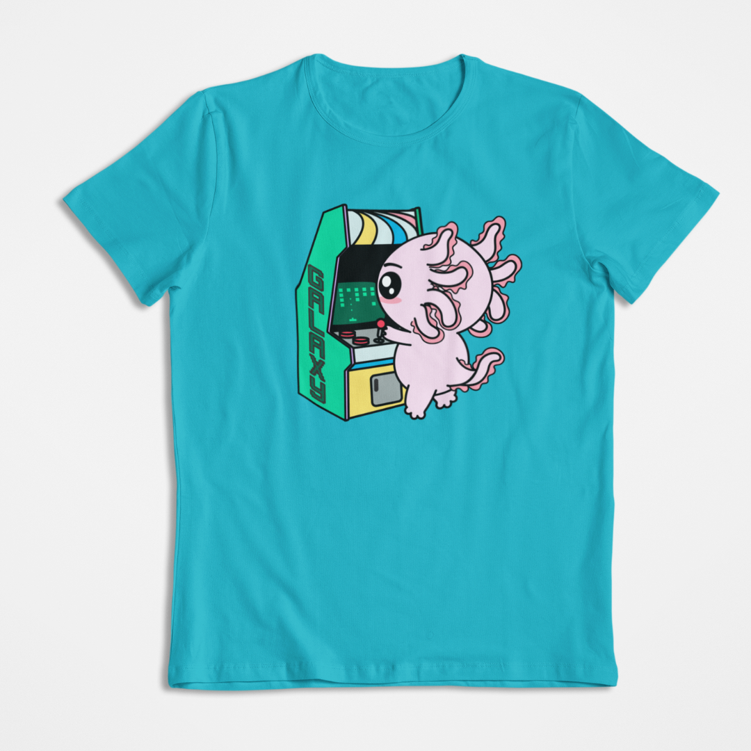 Playera Axolotzin Arcade Ajolote