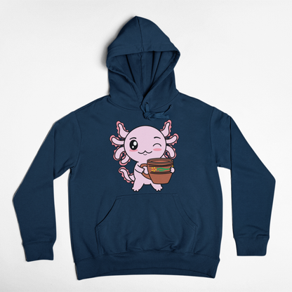 Hoodie Axolotzin Pulquero Ajolote Unisex