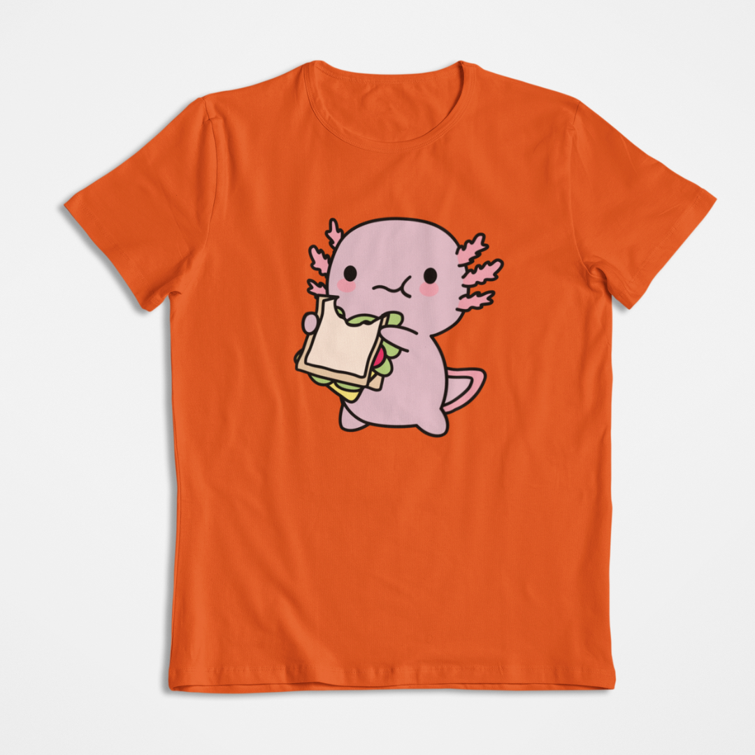 Playera Ajolote Almorzando Xo The Monster