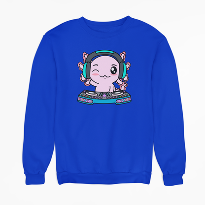 Sudadera Axolotzin Dj Ajolote Unisex