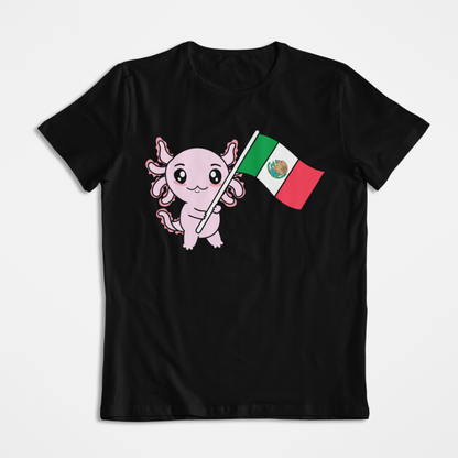 Playera Axolotzin Bandera Ajolote