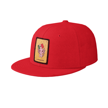 Gorra Unisex Plana Axoloteria La Bandera Ajolote