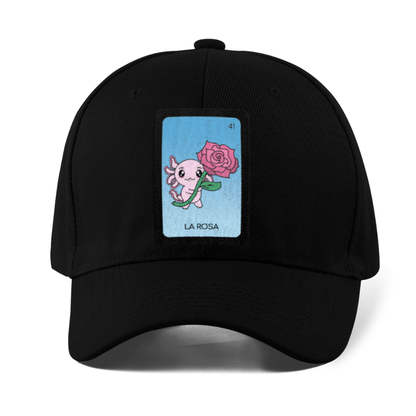 Gorra Unisex Curva Axoloteria La Rosa Ajolote