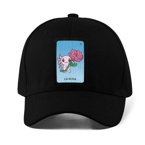 Gorra Unisex Curva Axoloteria La Rosa Ajolote
