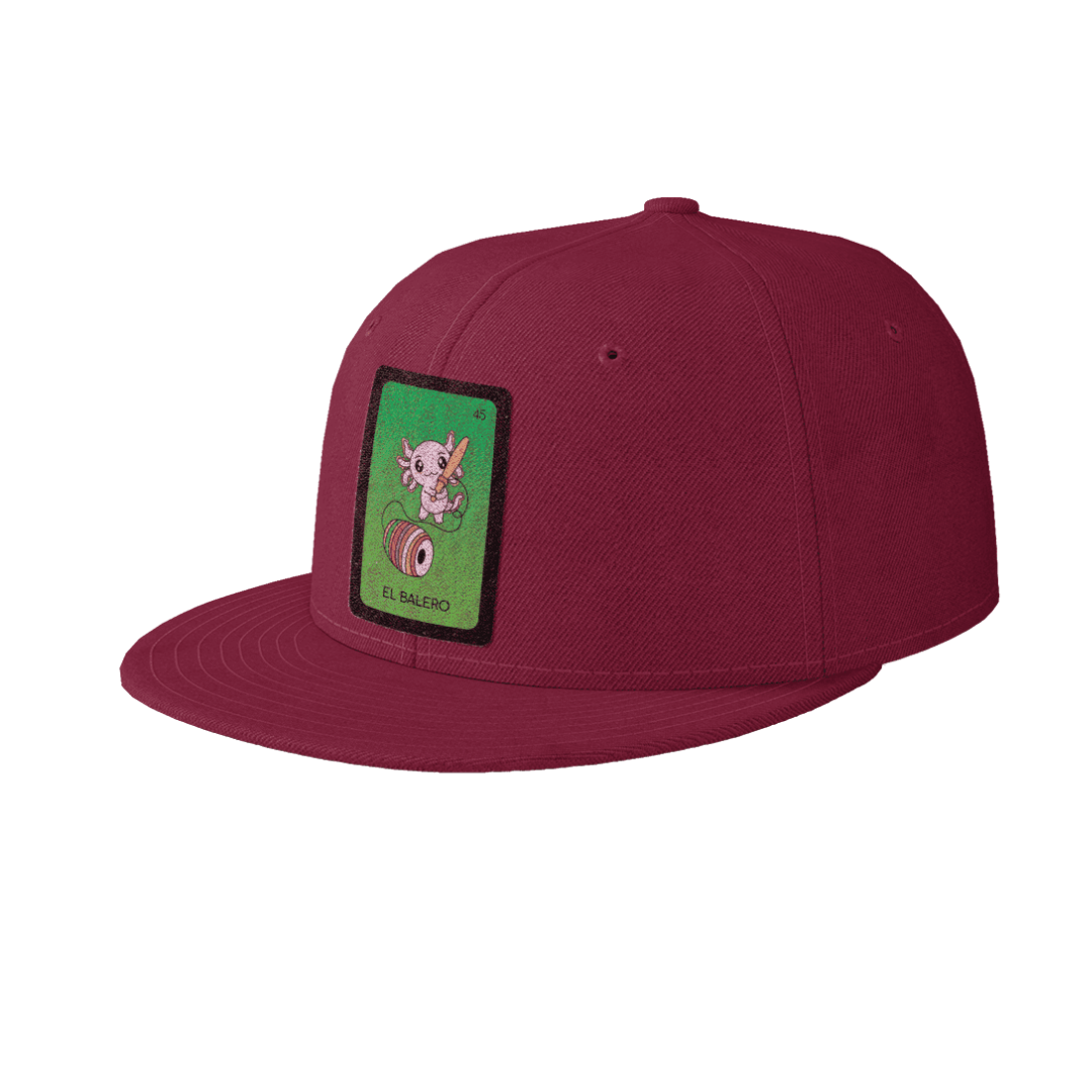 Gorra Unisex Plana Axoloteria El Balero Ajolote