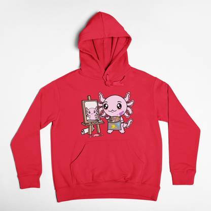 Hoodie Axolotzin Autorretrato Ajolote Unisex
