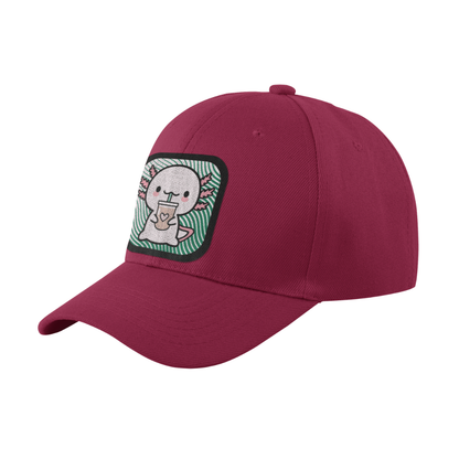 Gorra Unisex Curva Ajolote Bebiendo  Xo The Monster