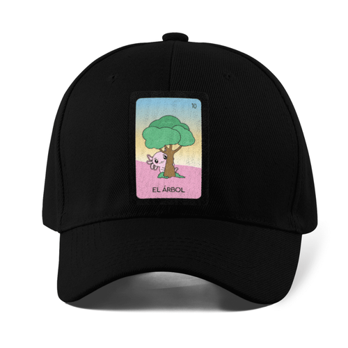 Gorra Unisex Curva Axoloteria El Árbol Ajolote