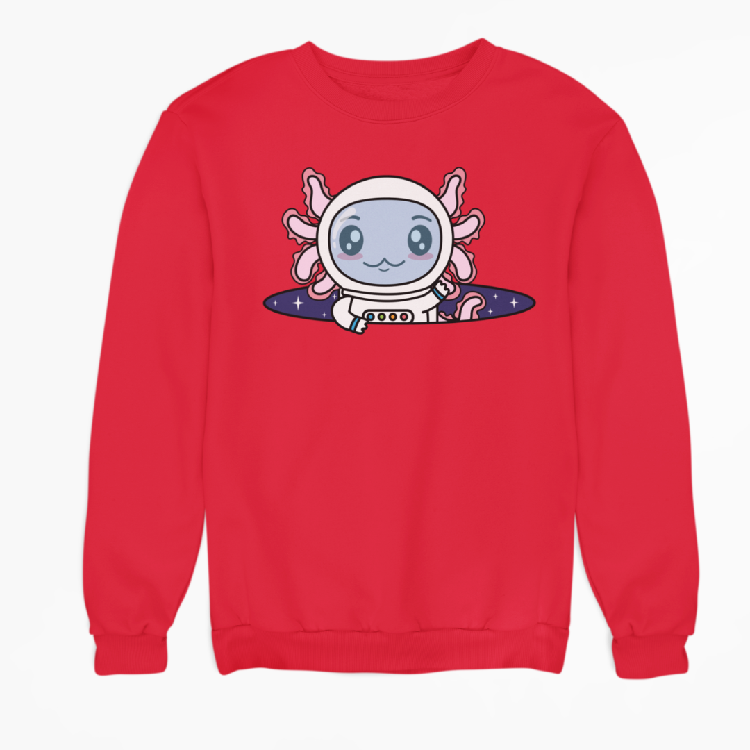 Sudadera Axolotzin Estelar Ajolote Unisex