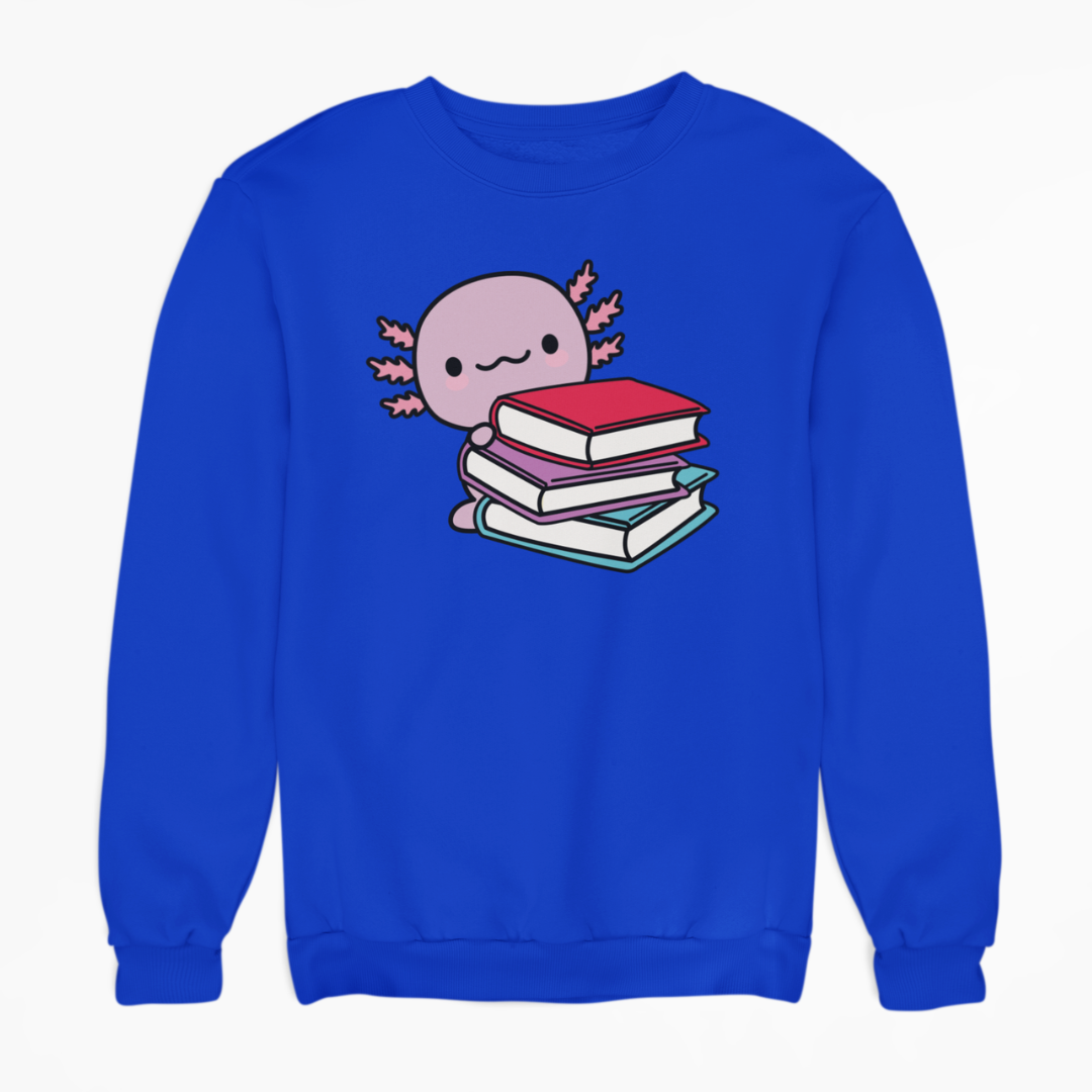 Sudadera Ajolote Lector Xo The Monster