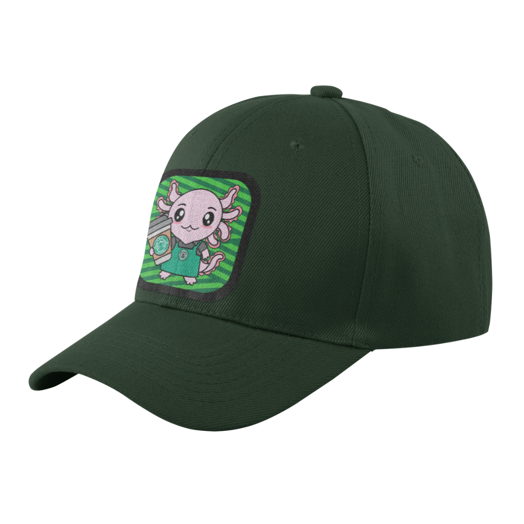 Gorra Unisex Curva Axolotzin Barista