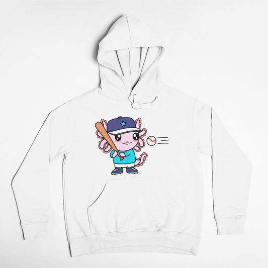 Hoodie Axolotzin Beisbolista Ajolote Unisex