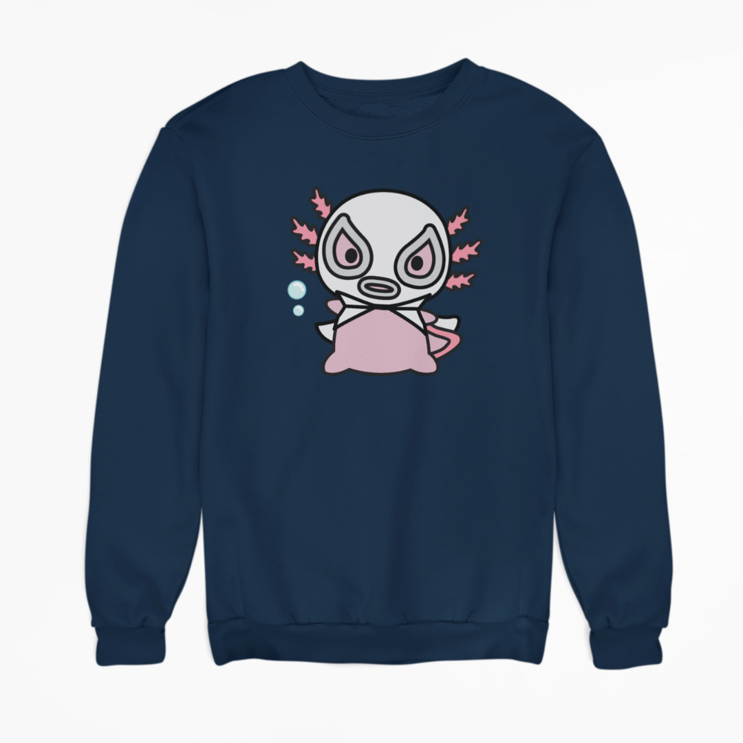 Sudadera Ajolote Plateado Xo The Monster
