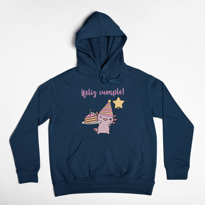 Hoodie Ajolote Feliz Cumple Xo The Monster