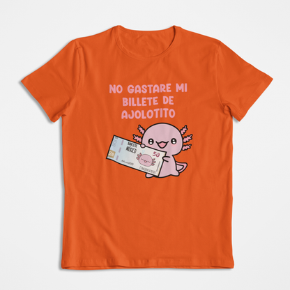 Playera Ajolote Billete Xo The Monster