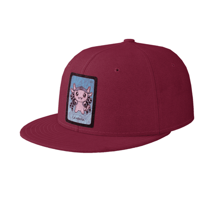 Gorra Unisex Plana Axoloteria La Araña Ajolote