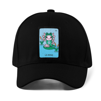 Gorra Unisex Curva Axoloteria La Rana Ajolote