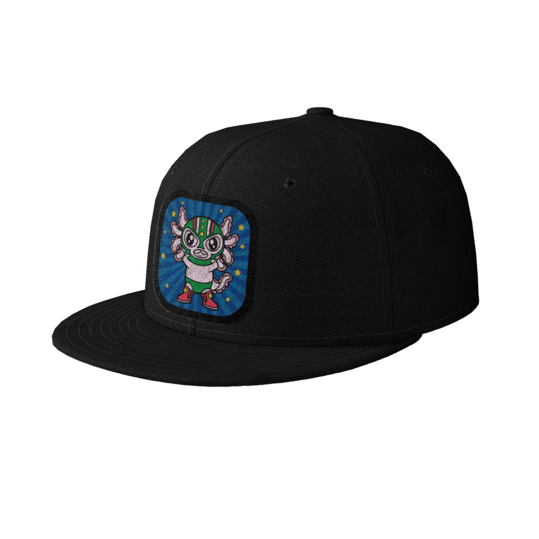 Gorra Unisex Plana Axolotzin Luchador