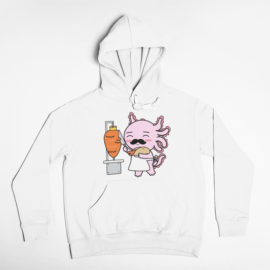 Hoodie Axolotzin Taquero Ajolote Unisex