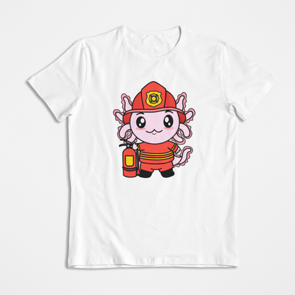 Playera Axolotzin Bombero Ajolote