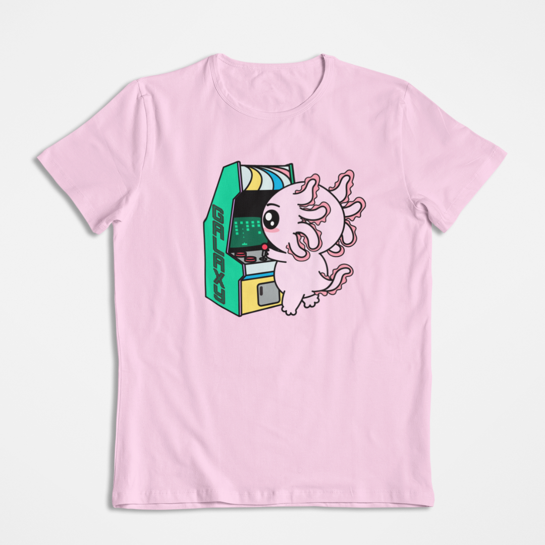 Playera Axolotzin Arcade Ajolote
