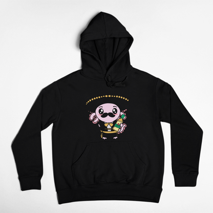 Hoodie Axolotzin Mariachi Ajolote Unisex
