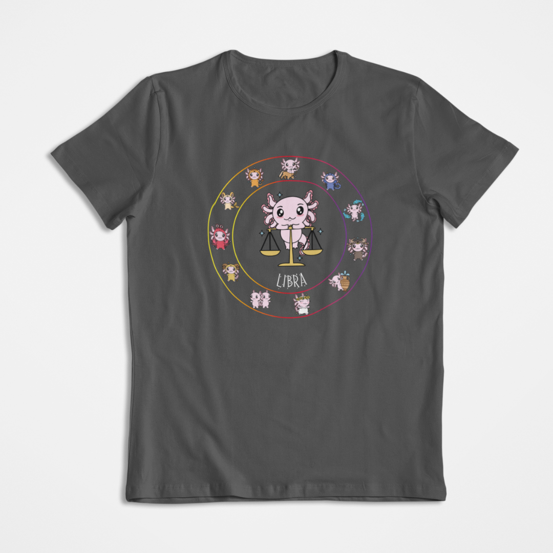 Playera Horoscopos Libra Axolotzin Ajolote