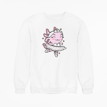 Sudadera Axolotzin Bailarina De Ballet Ajolote Unisex