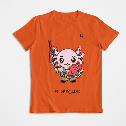Playera Axoloteria El Pescado Ajolote