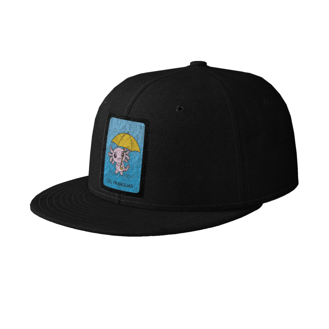 Gorra Unisex Plana Axoloteria El Paraguas Ajolote
