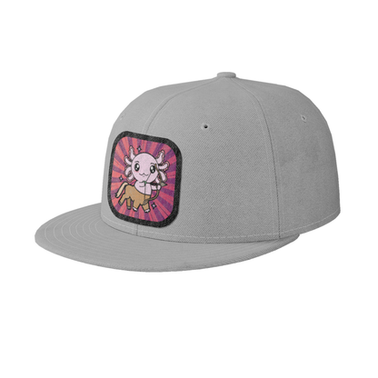 Gorra Unisex Plana Axolotzin Horoscopos Sagitario Ajolote