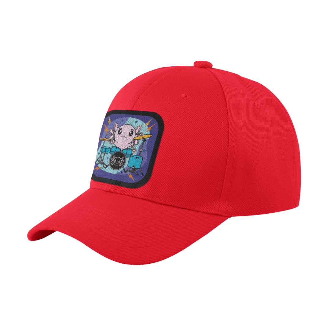 Gorra Unisex Curva Axolotzin Baterista