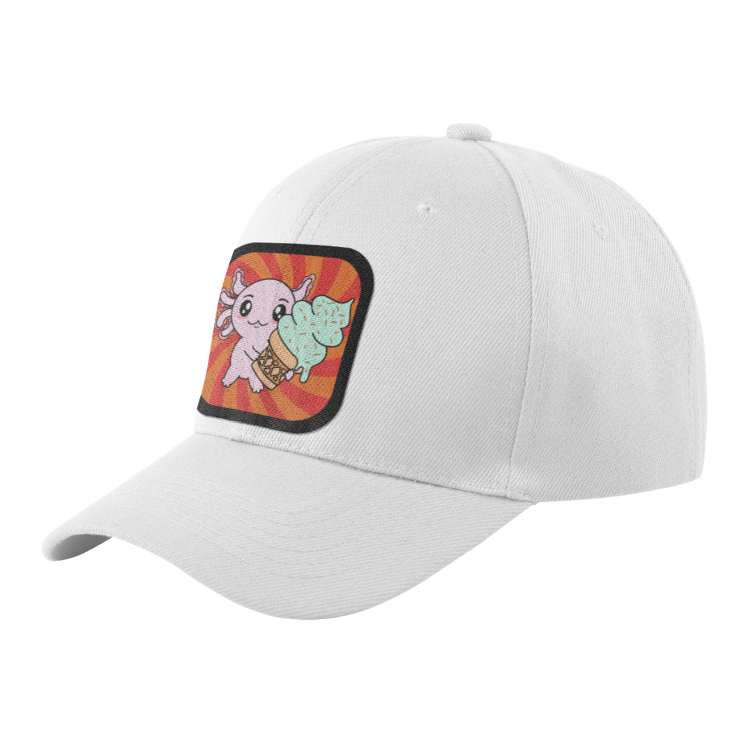 Gorra Unisex Curva Axolotzin Helado