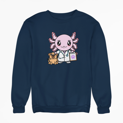 Sudadera Axolotzin Veterinario Ajolote Unisex