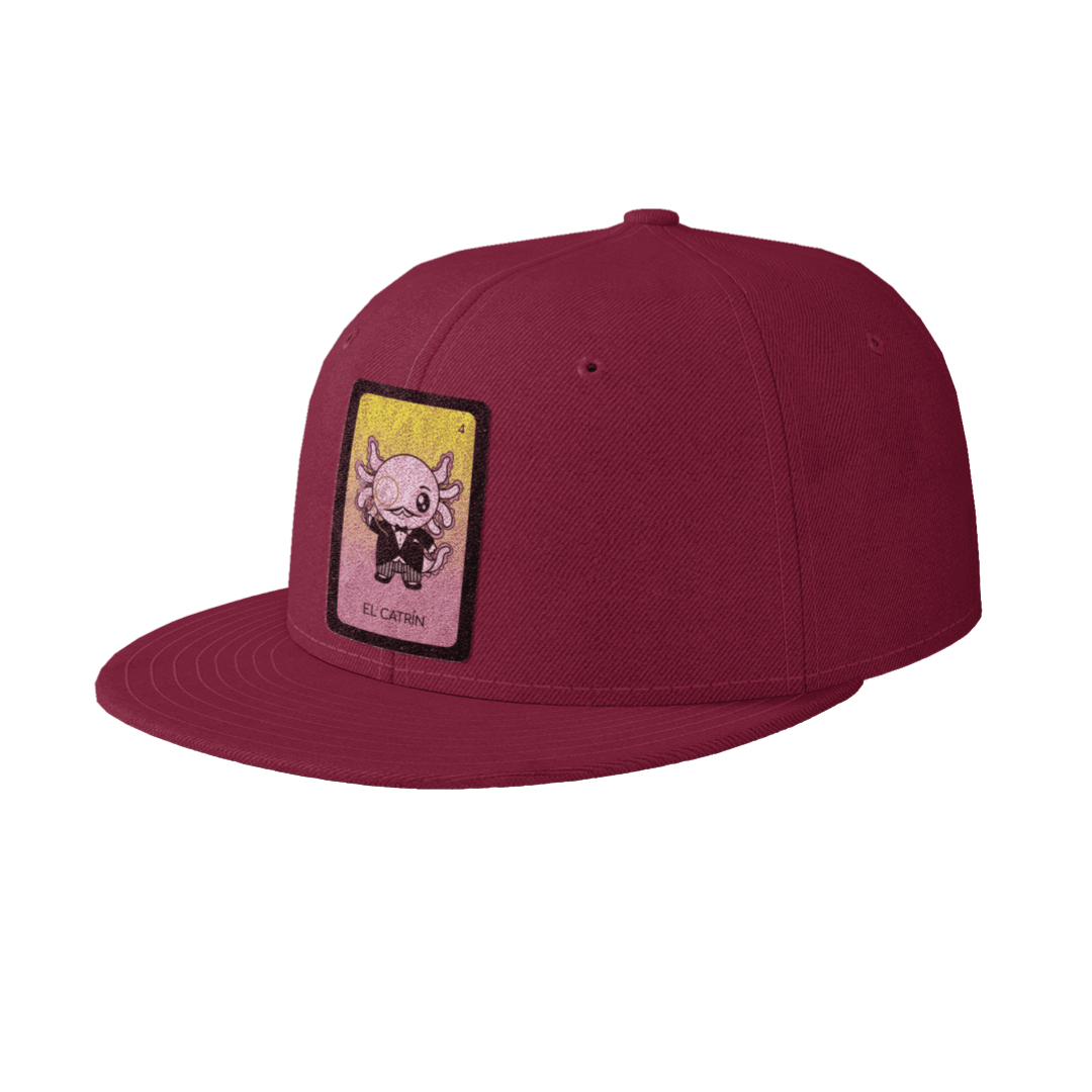 Gorra Unisex Plana Axoloteria El Catrín Ajolote